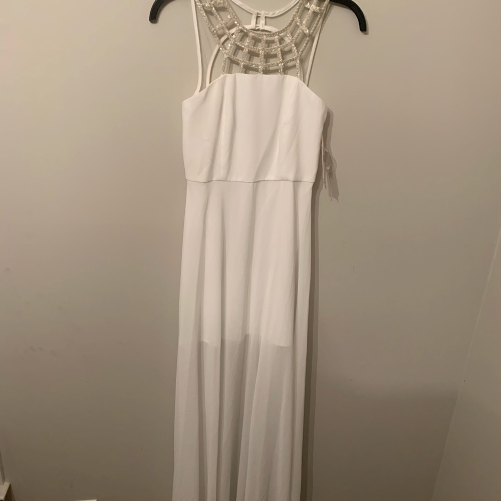 NWT GB white dress